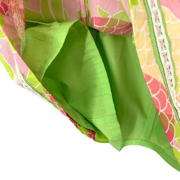 Lilly Pulitzer Vintage Pineapple Strapless Cotton Dress - Picture 13 of 13